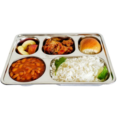 Rice-Beans- Boneless Chicken