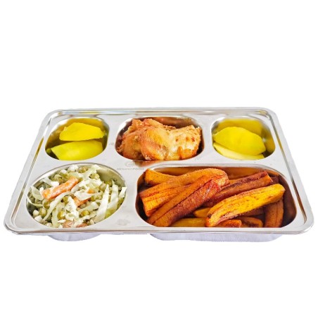 Plantain – chicken - salad