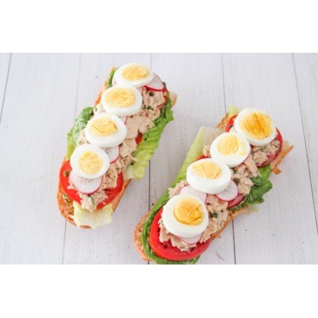 sandwich tuna egg