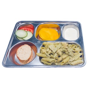 Pesto pasta with chicken